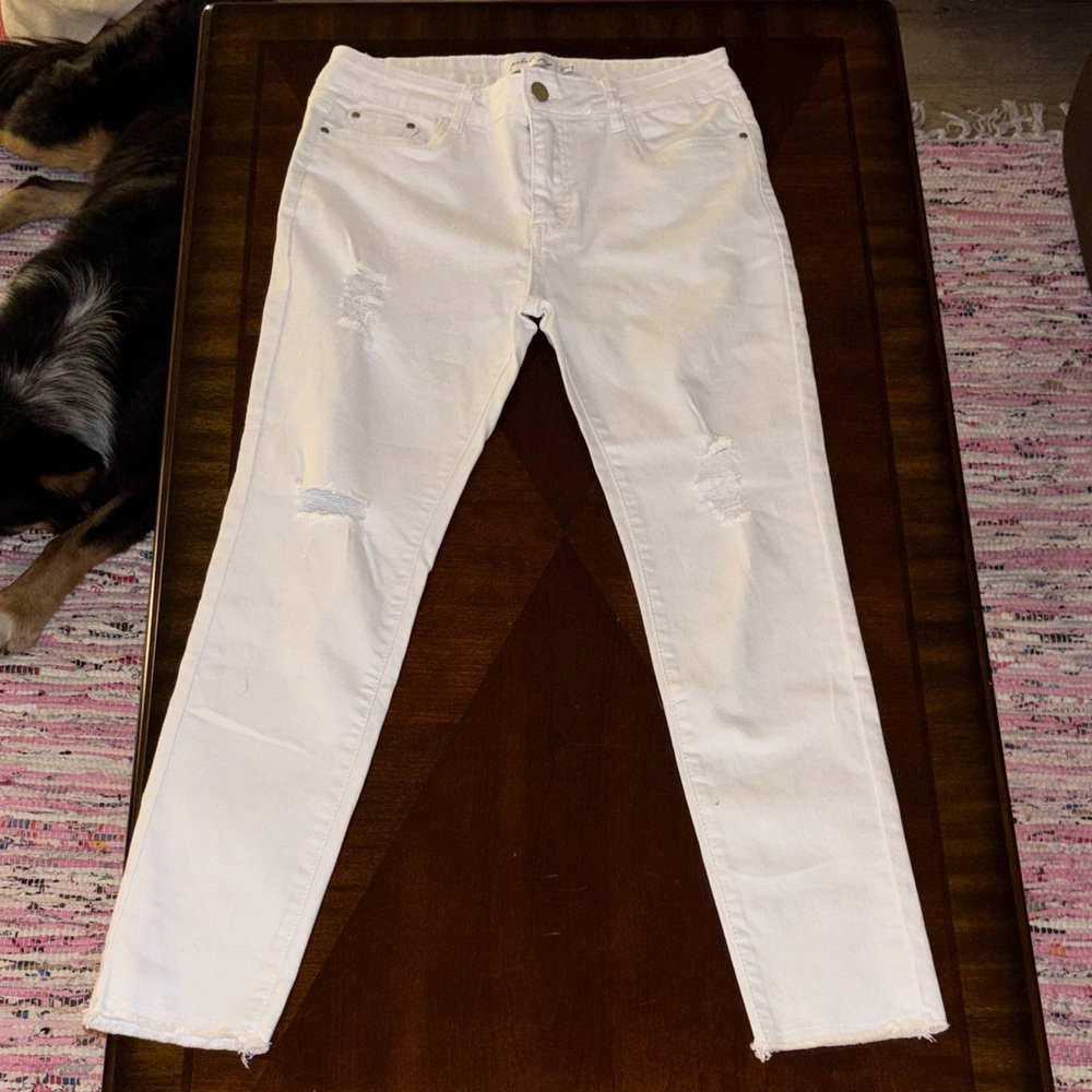 Petal & Pup White Skinny Jeans